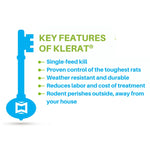 Load image into Gallery viewer, Klerat® Waxblocks by Syngenta – Professional Rodenticide for Rats & Mice