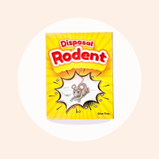 Disposable rodent glue tray - Sipar