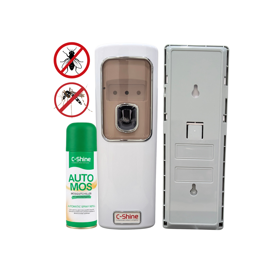AutoMos Automatic Fly & Mosquito Killer Dispenser  90 Days Continuous Protection