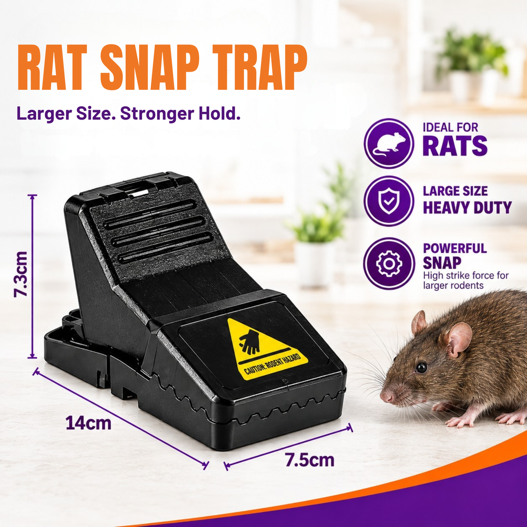 Snap Trap – Rat & Mouse Control Trap | Heavy-Duty & Compact Options